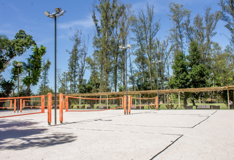 Quadra de Beach Tennis